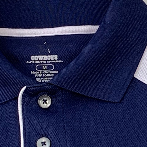 ***SOLD*** Men Blue Dallas Cowboy Top size Medium - Picture 4 of 4